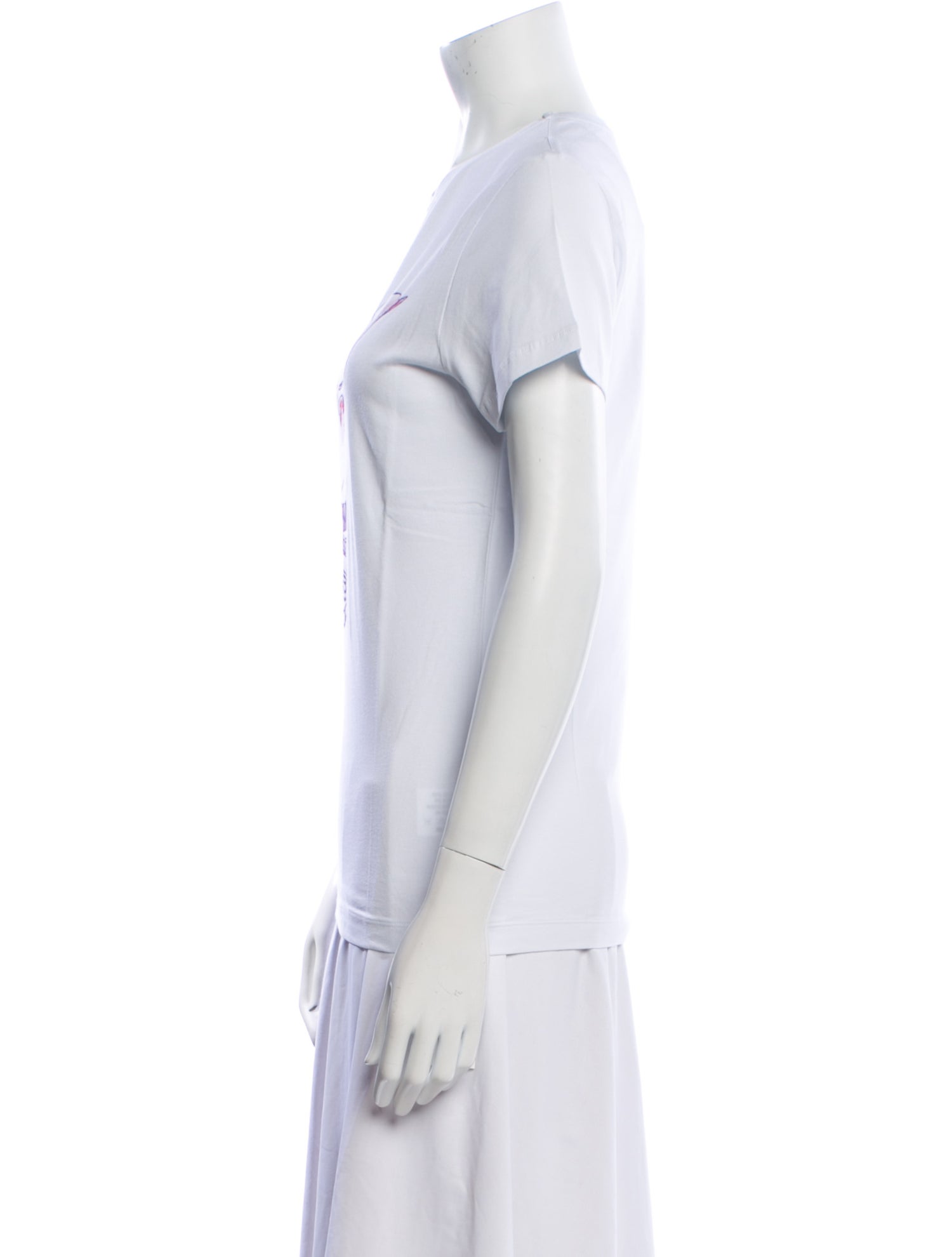 Jonathan Cohen Graphic Print Crew Neck T-Shirt w/ Tags