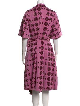 Jonathan Cohen Silk Midi Length Dress