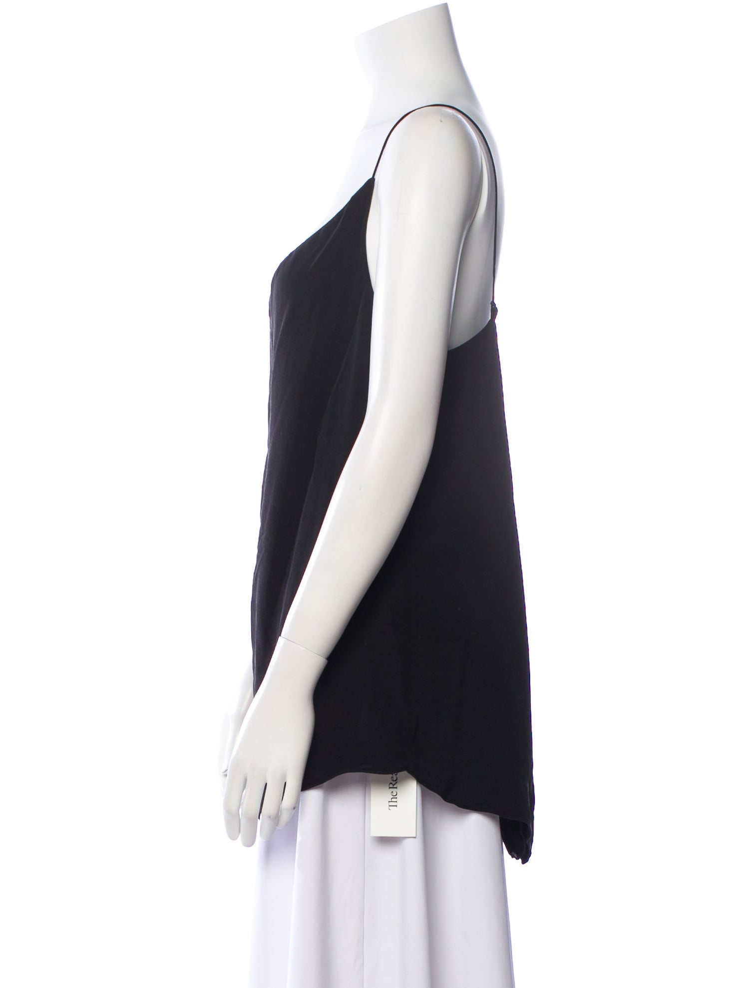 Jonathan Cohen Silk Scoop Neck Top