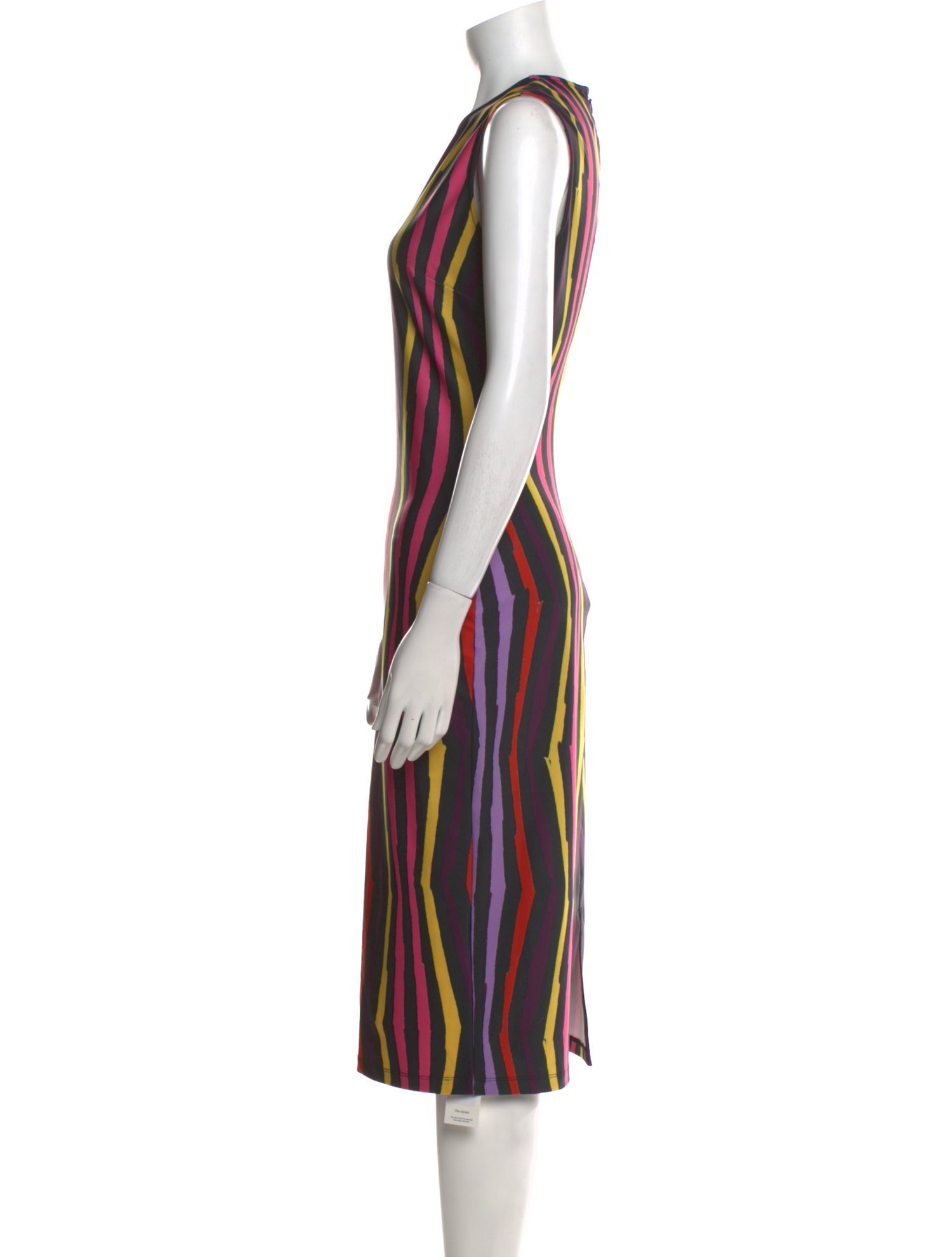 Jonathan Cohen Striped Midi Length Dress w/ Tags