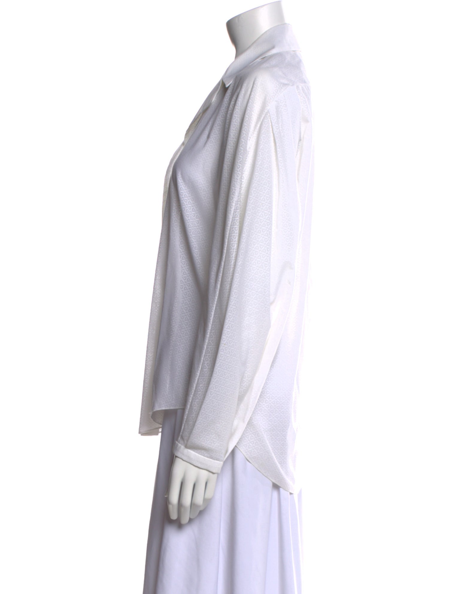 Jonathan Cohen Long Sleeve Button-Up Top