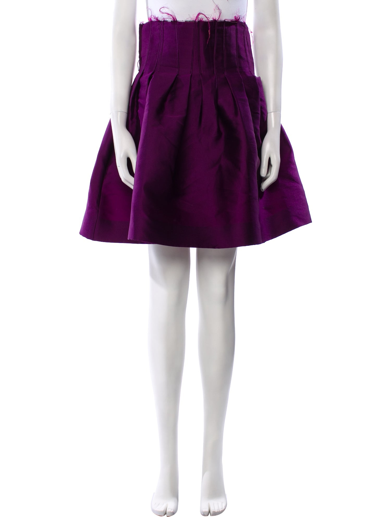 Jonathan Cohen Distressed Accents Knee-Length Skirt