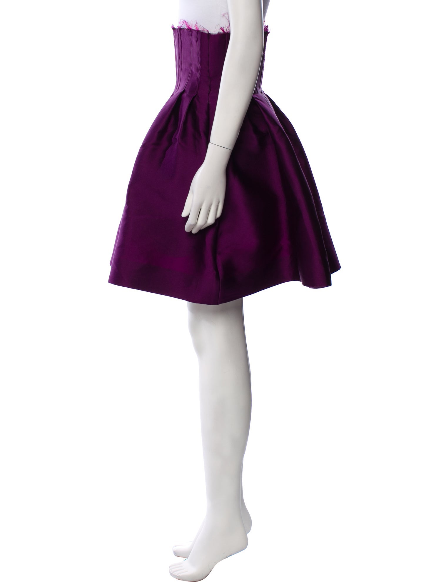 Jonathan Cohen Distressed Accents Knee-Length Skirt