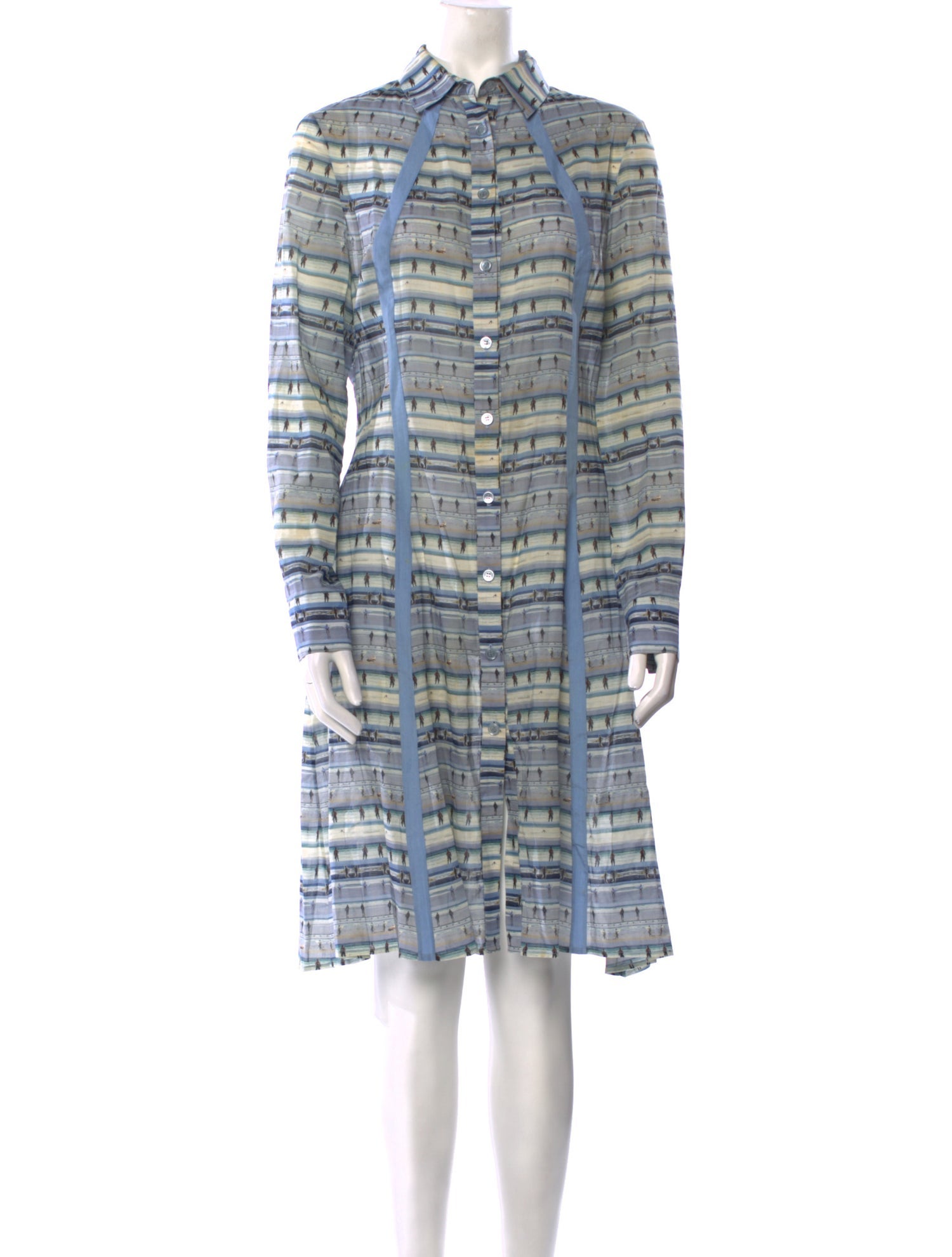 Jonathan Cohen Printed Knee-Length Dress
