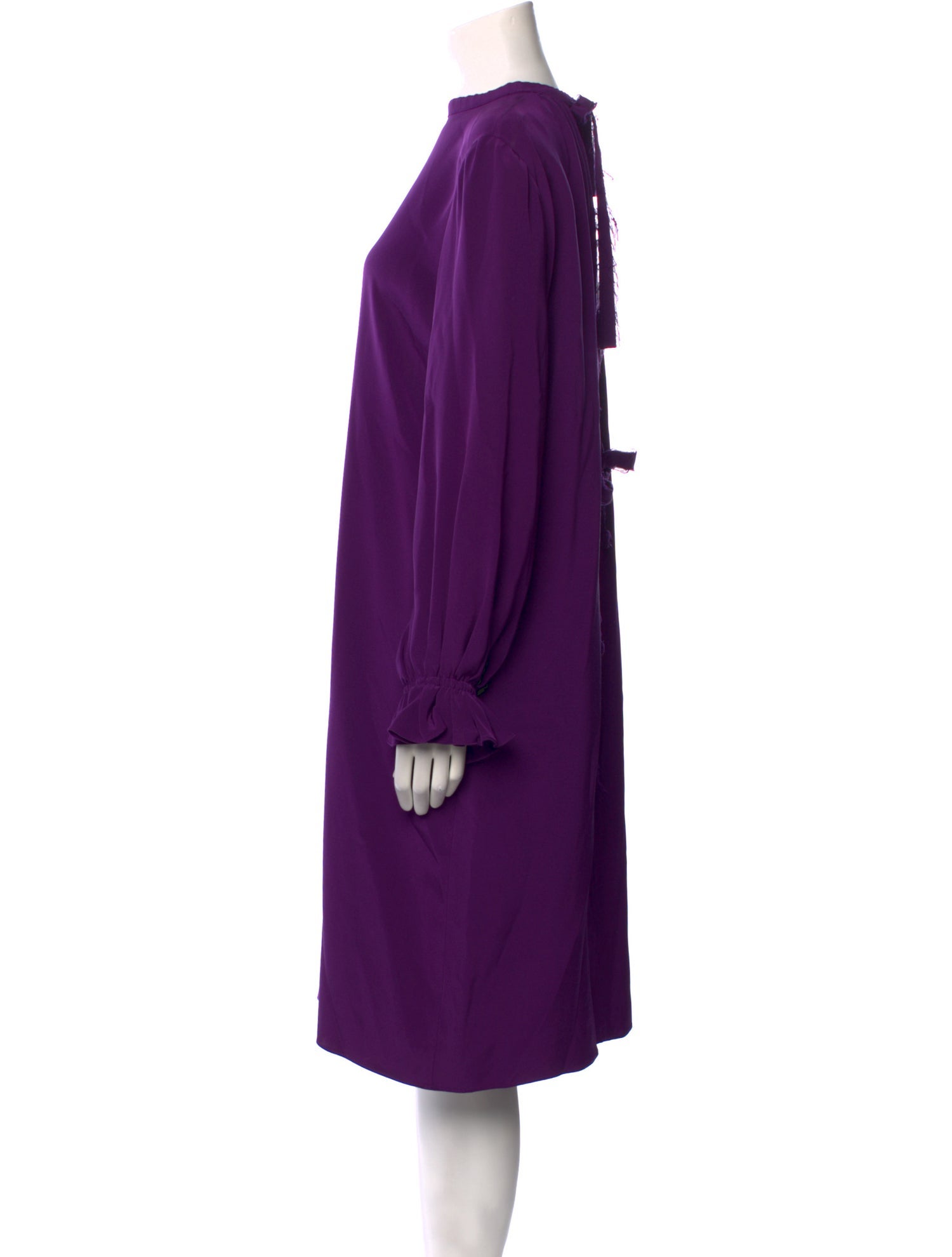 Jonathan Cohen Silk Knee-Length Dress