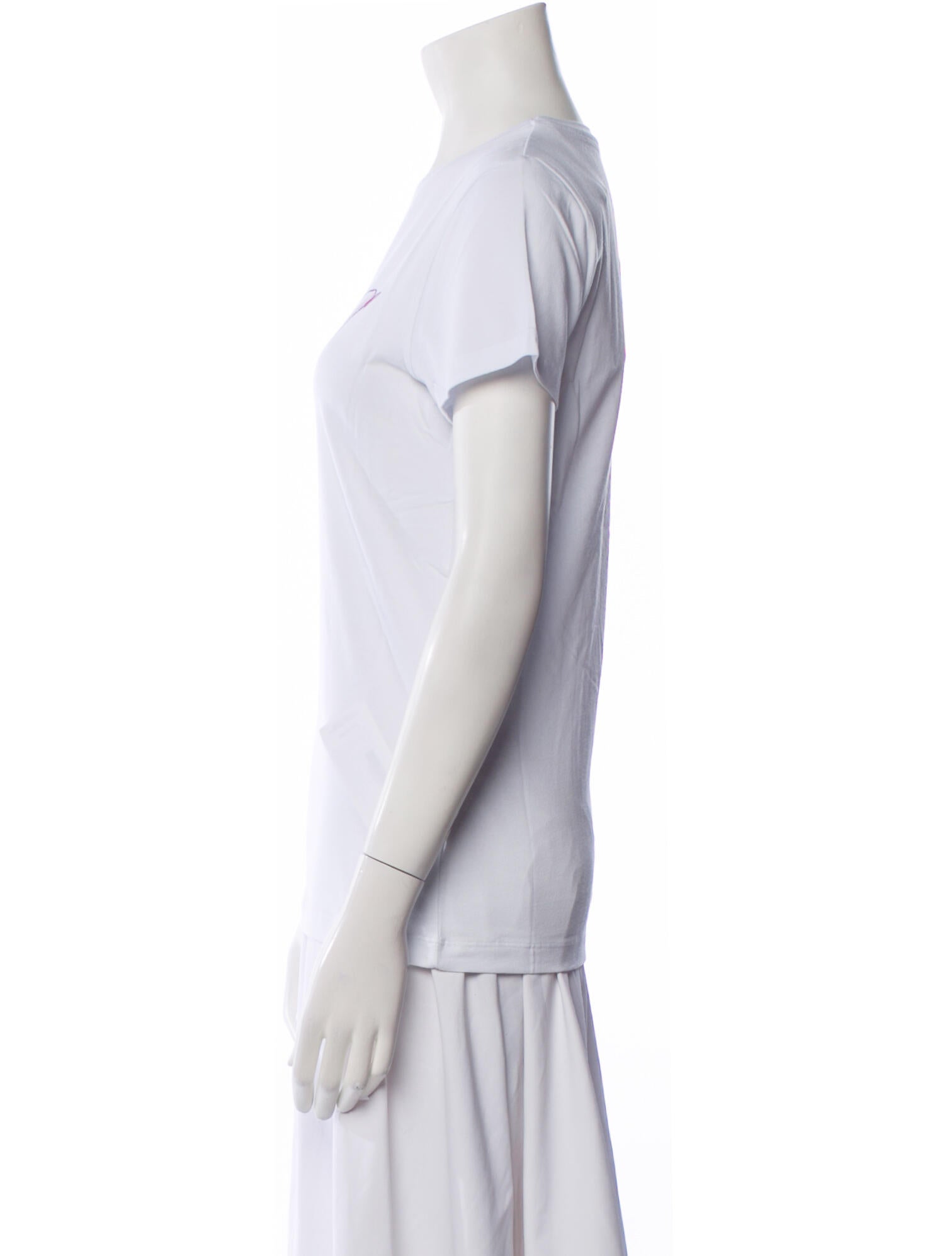 Jonathan Cohen Graphic Print Crew Neck T-Shirt w/ Tags