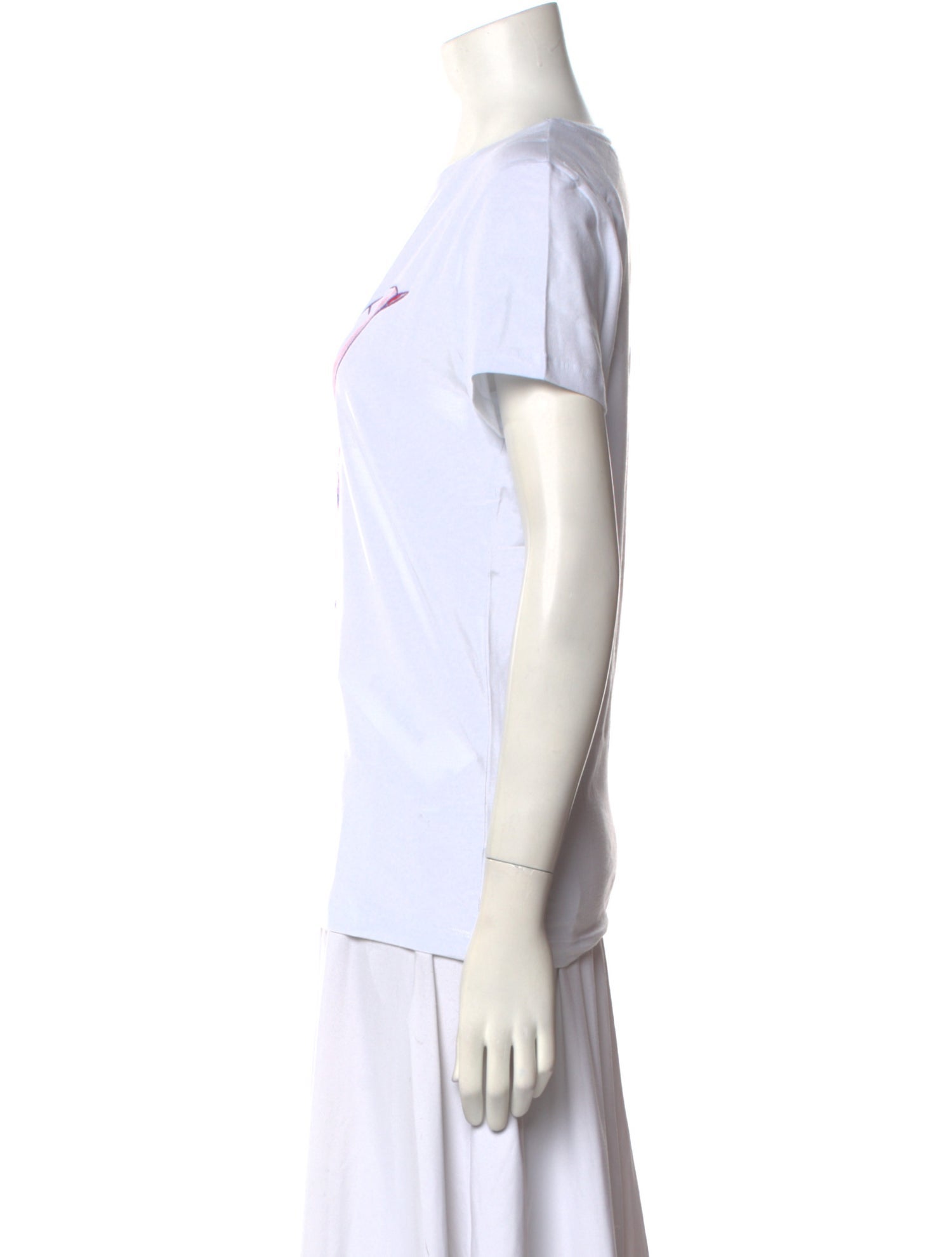 Jonathan Cohen Graphic Print Crew Neck T-Shirt w/ Tags