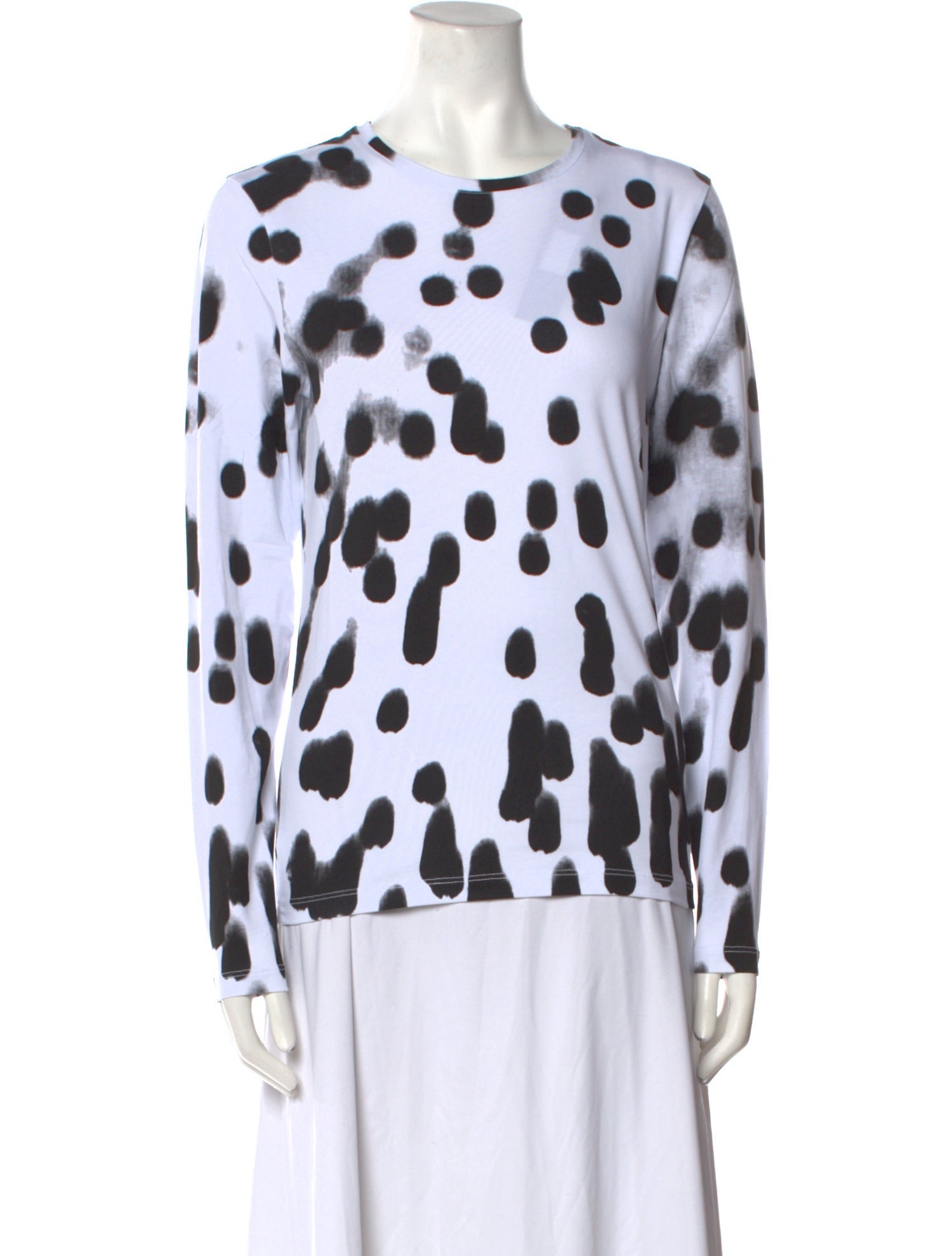 Jonathan Cohen Printed Crew Neck Sweatshirt w/ Tags