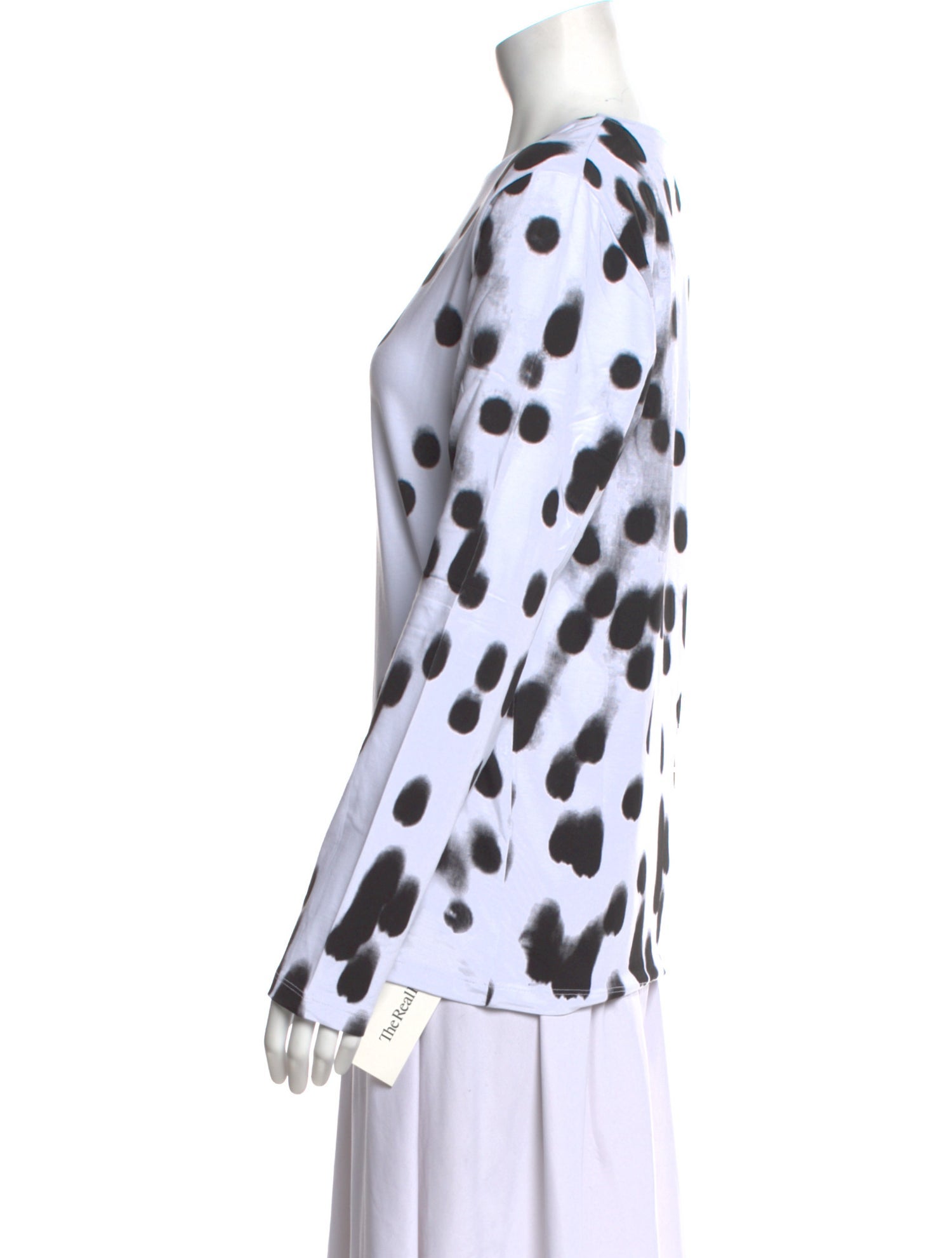 Jonathan Cohen Polka Dot Print Crew Neck Sweatshirt