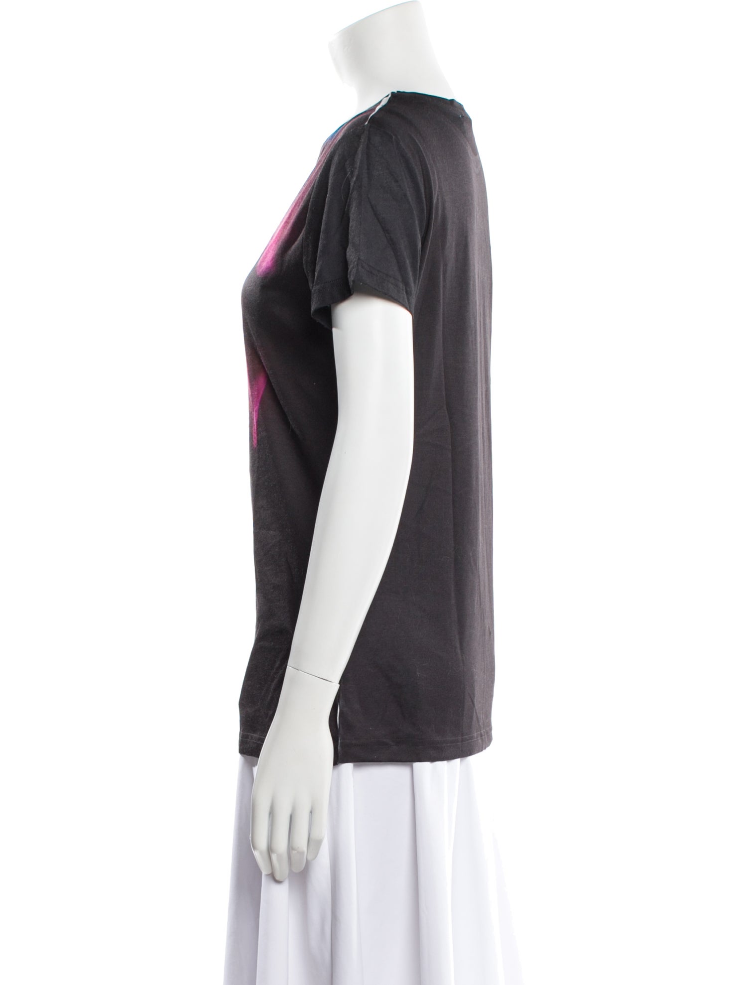 Jonathan Cohen Tie-Dye Print Crew Neck T-Shirt w/ Tags