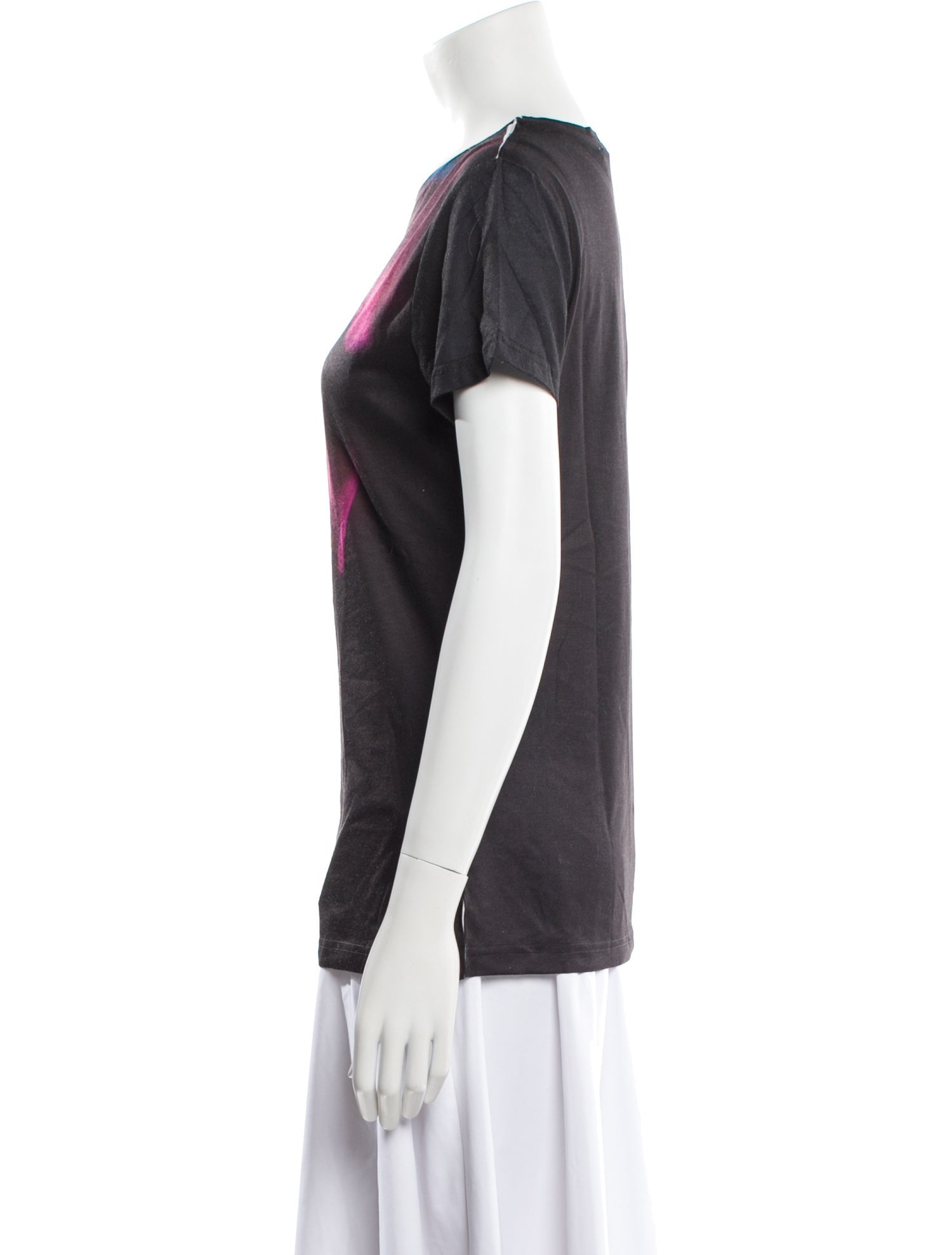 Jonathan Cohen Tie-Dye Print Crew Neck T-Shirt w/ Tags