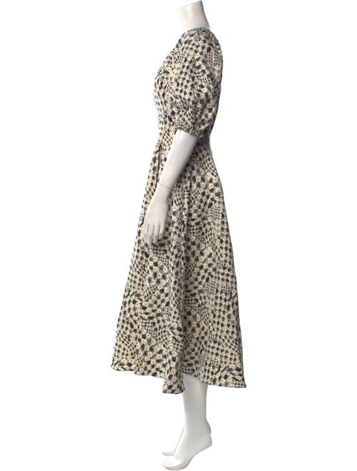 Jonathan Cohen Printed Long Dress