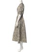 Jonathan Cohen Printed Long Dress