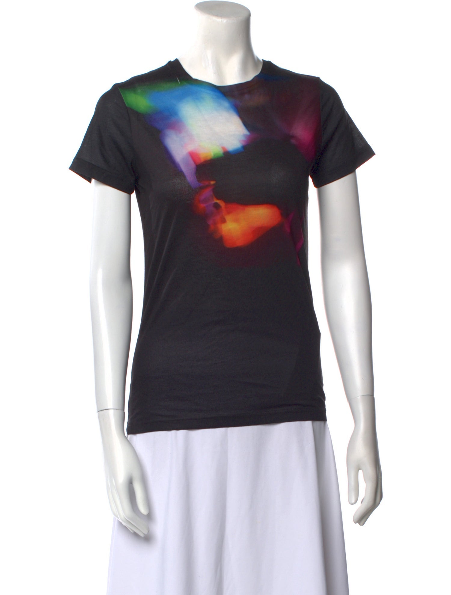 Jonathan Cohen Graphic Print Crew Neck T-Shirt w/ Tags