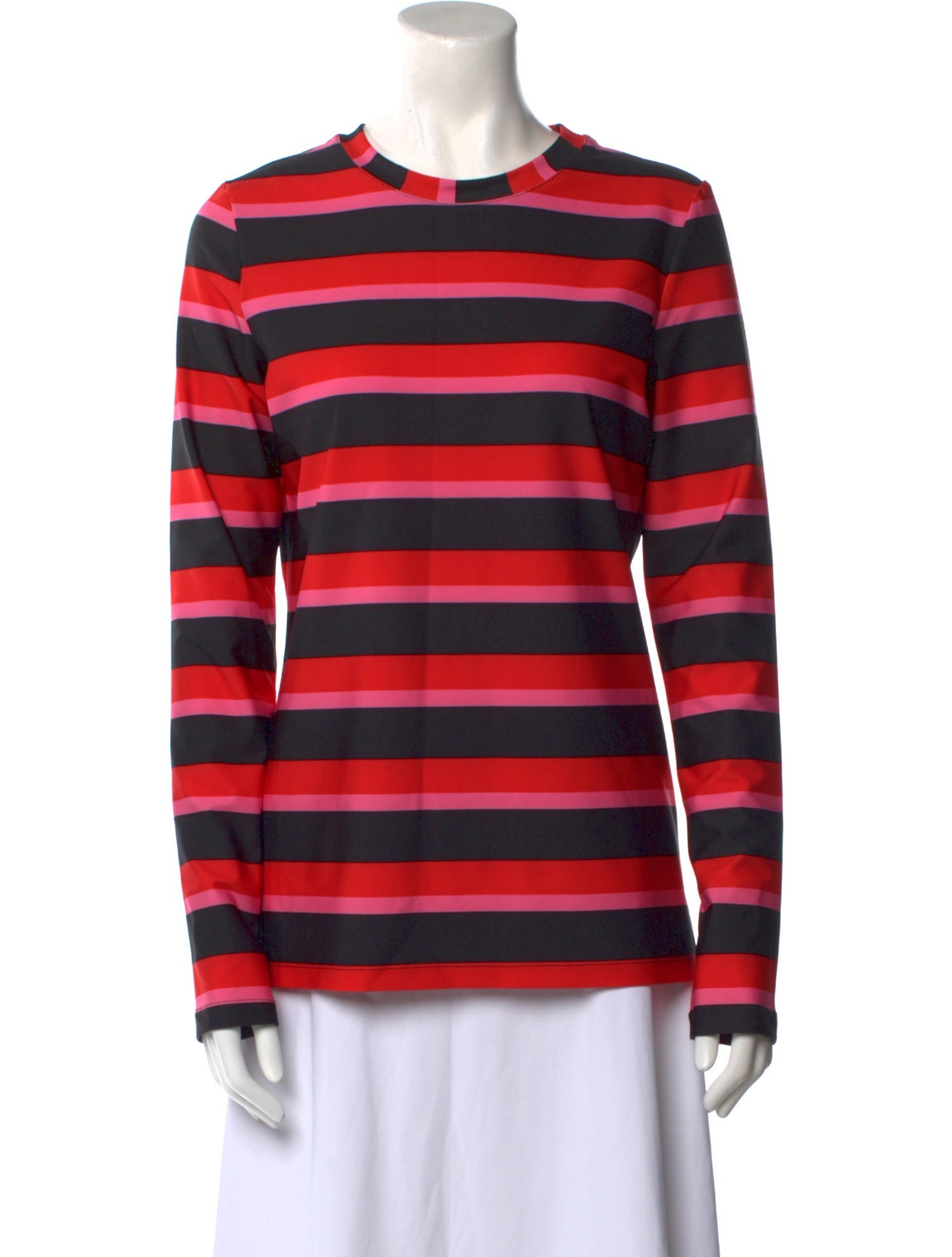 Jonathan Cohen Striped Crew Neck T-Shirt