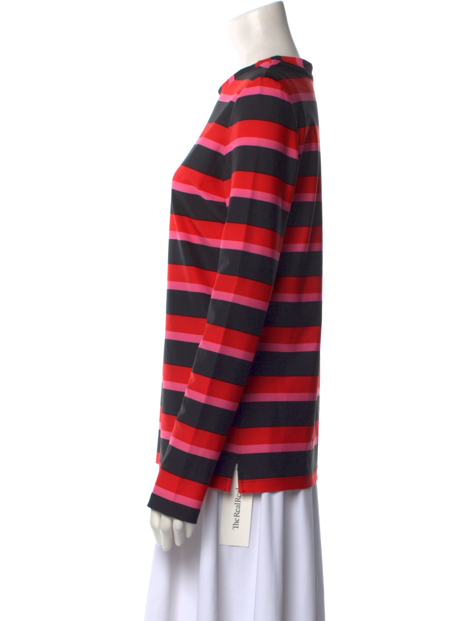 Jonathan Cohen Striped Crew Neck T-Shirt