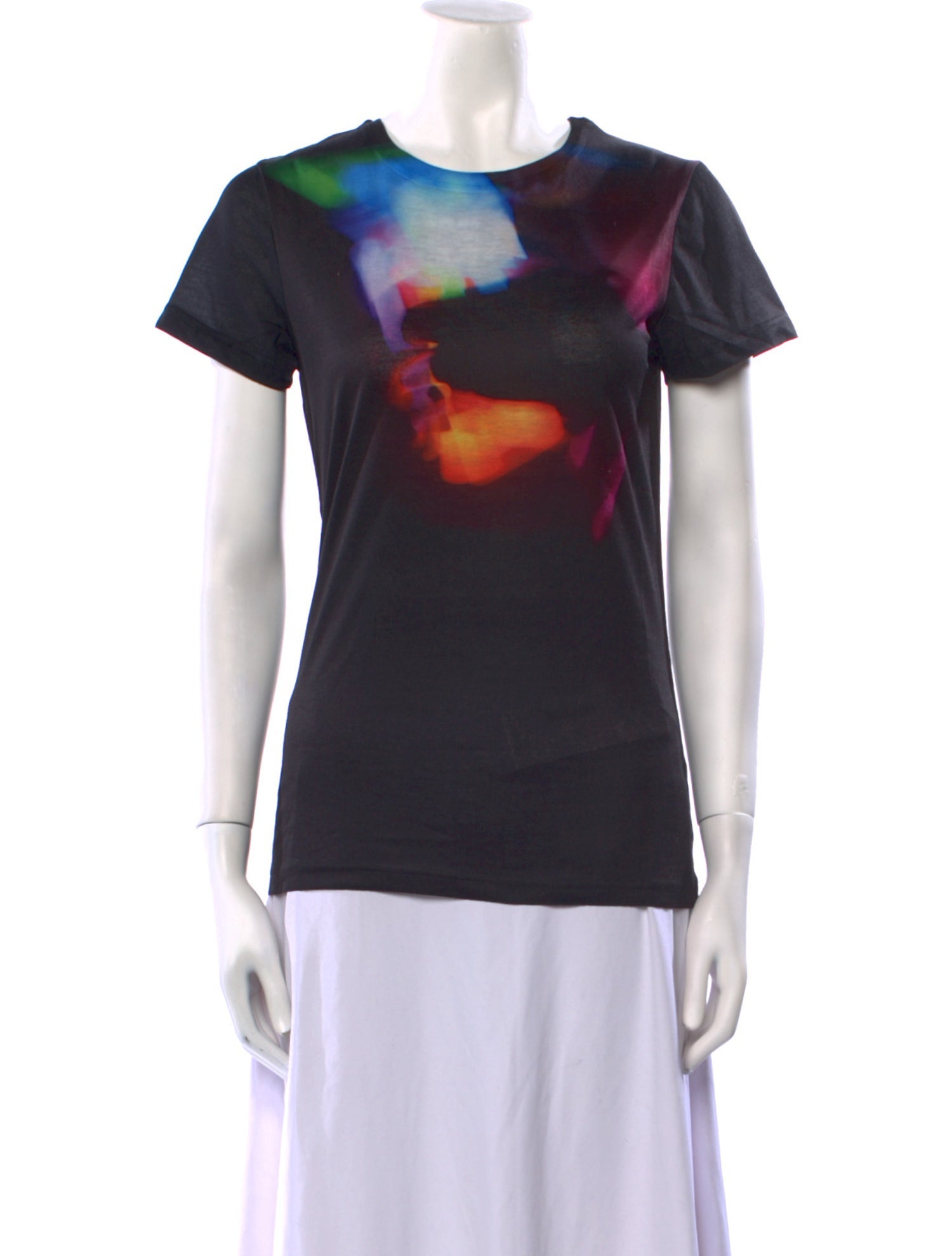 Jonathan Cohen Printed Crew Neck T-Shirt w/ Tags
