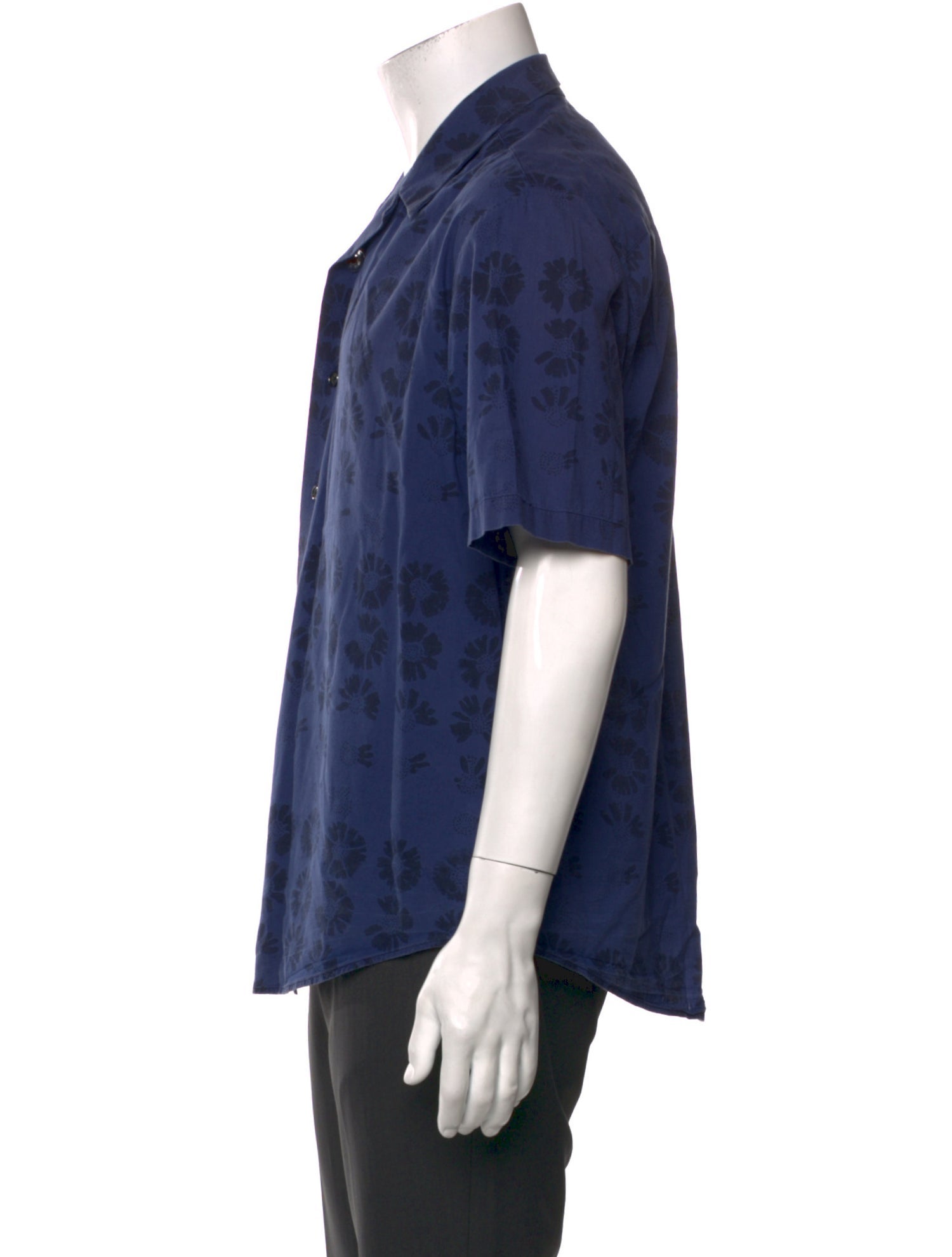 Jonathan Cohen Silk Printed Shirt