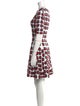 Jonathan Cohen Printed Mini Dress