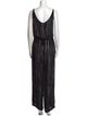 Jonathan Cohen Striped Square Neckline Jumpsuit