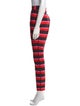Jonathan Cohen Striped Skinny Leg Pants