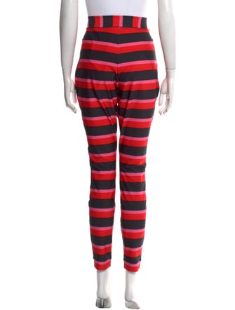 Jonathan Cohen Striped Skinny Leg Pants