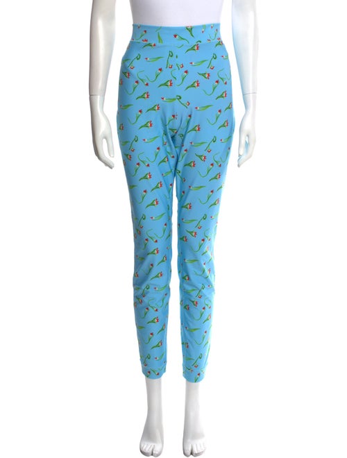 Jonathan Cohen Floral Print Skinny Leg Pants