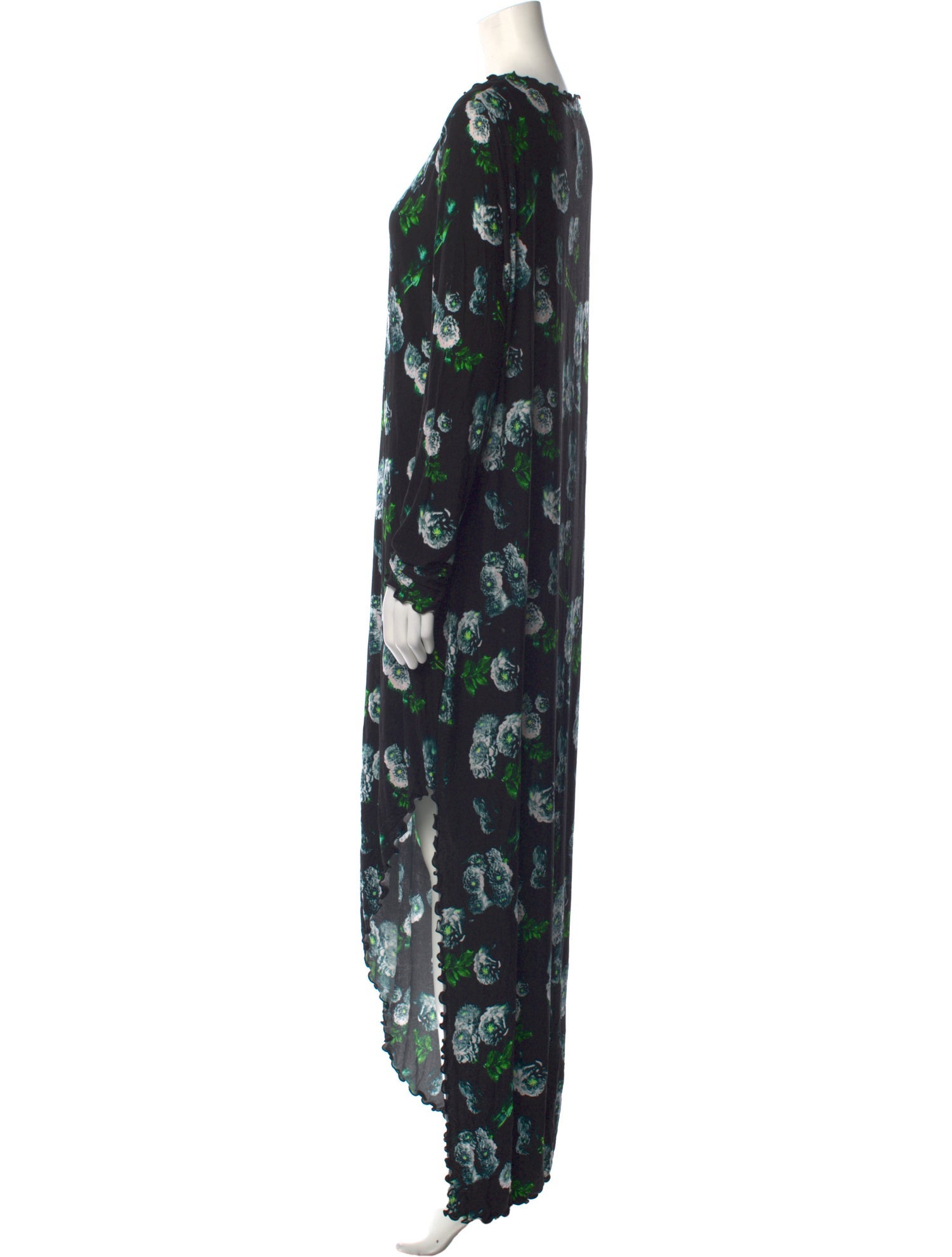 Jonathan Cohen Floral Print Long Dress w/ Tags