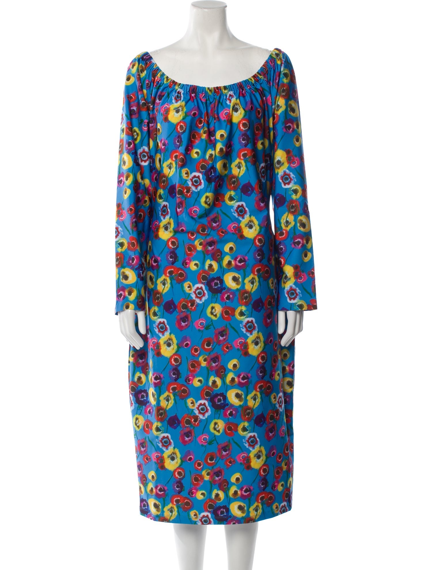Jonathan Cohen Printed Midi Length Dress w/ Tags