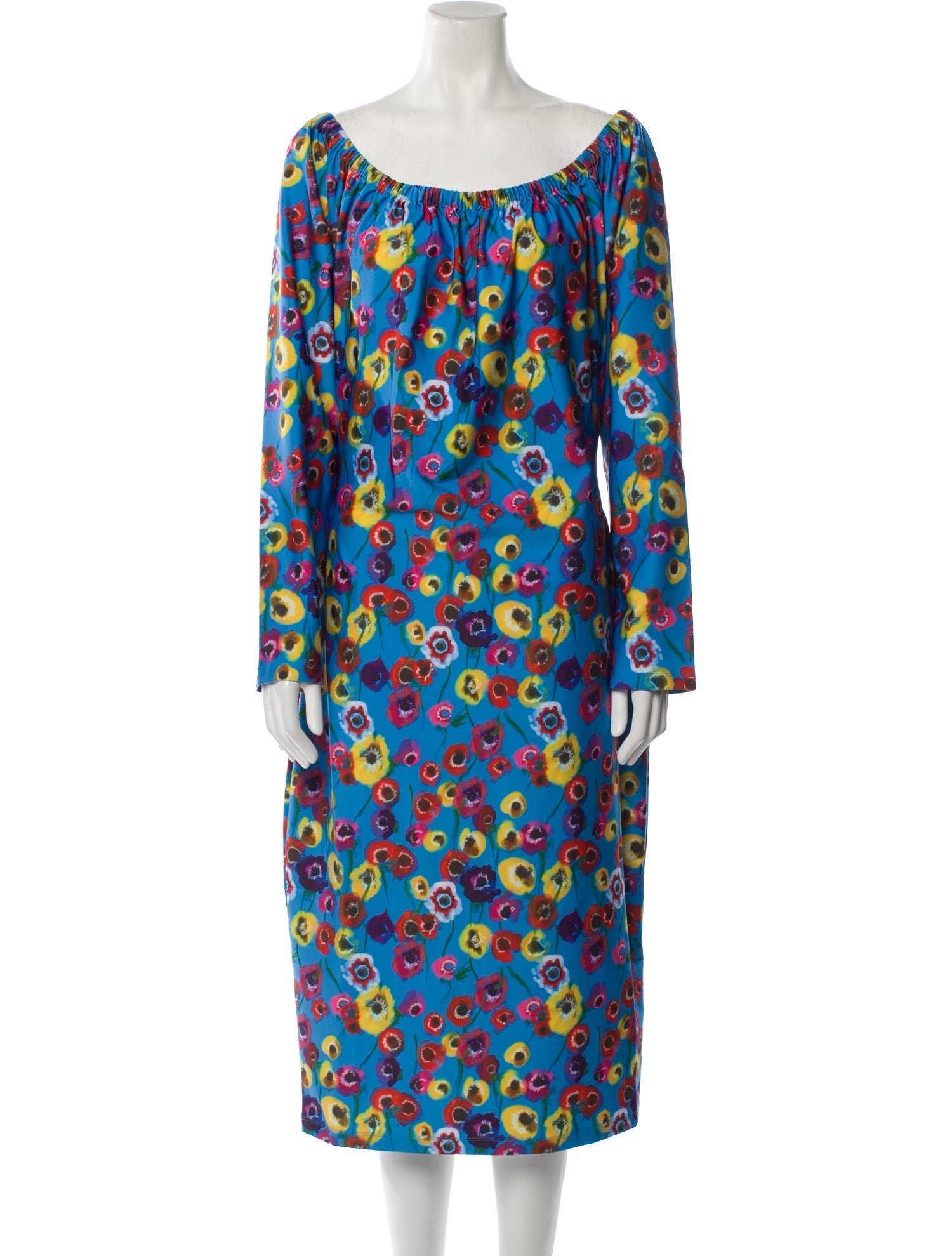 Jonathan Cohen Printed Midi Length Dress w/ Tags