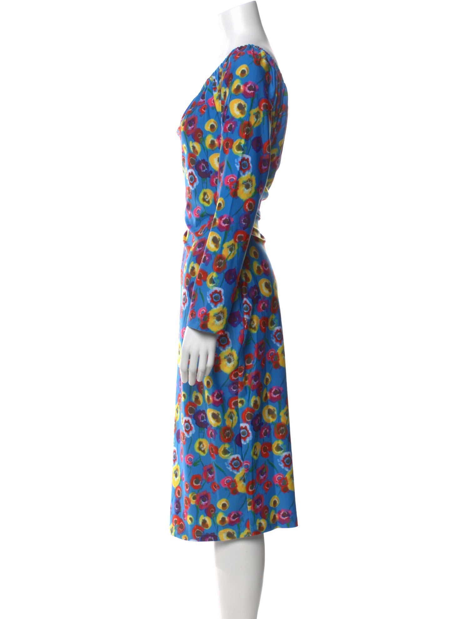 Jonathan Cohen Printed Midi Length Dress w/ Tags