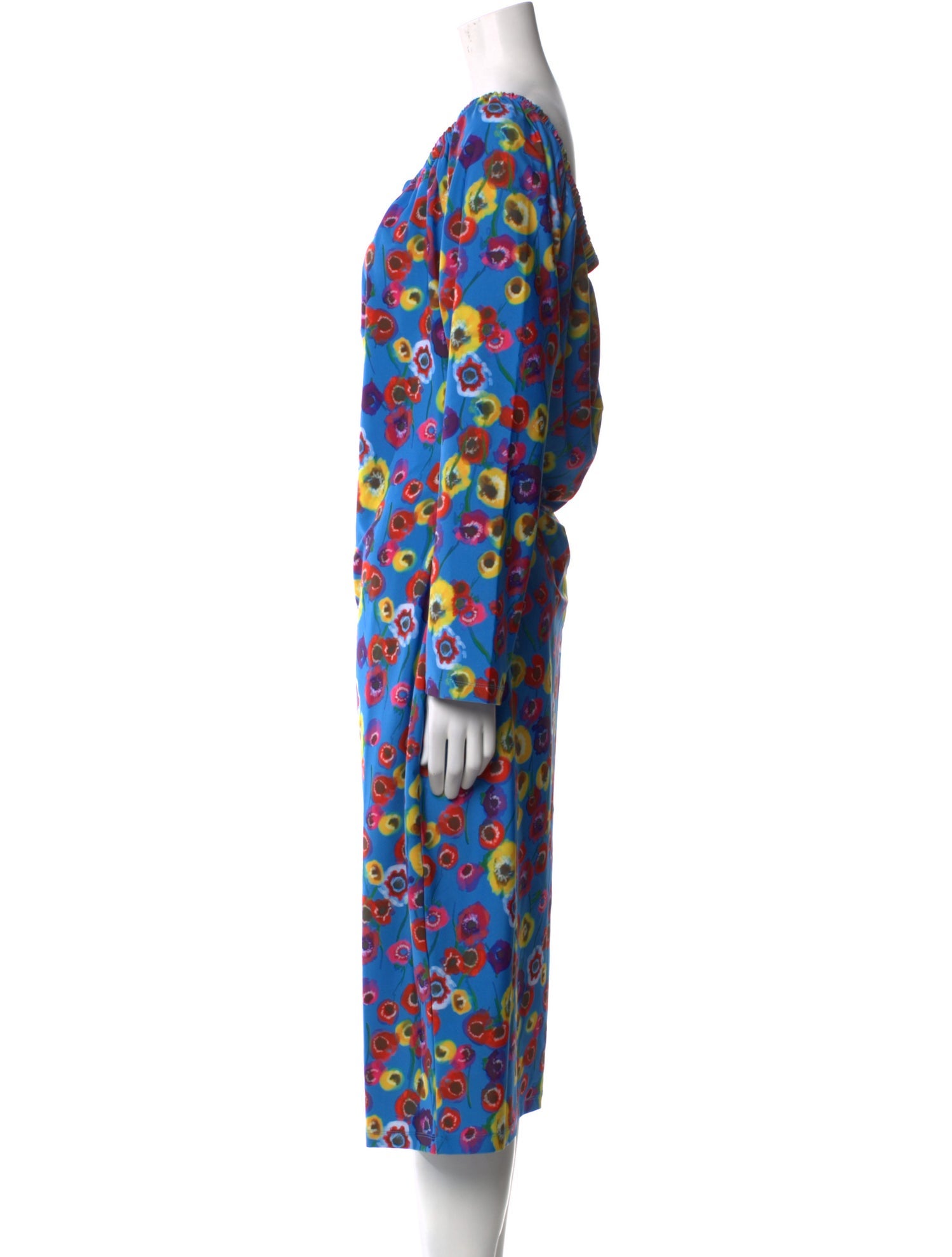 Jonathan Cohen Printed Midi Length Dress w/ Tags