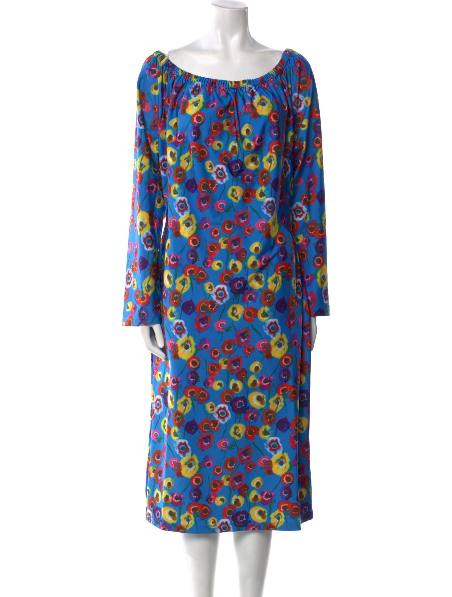 Jonathan Cohen Printed Midi Length Dress w/ Tags