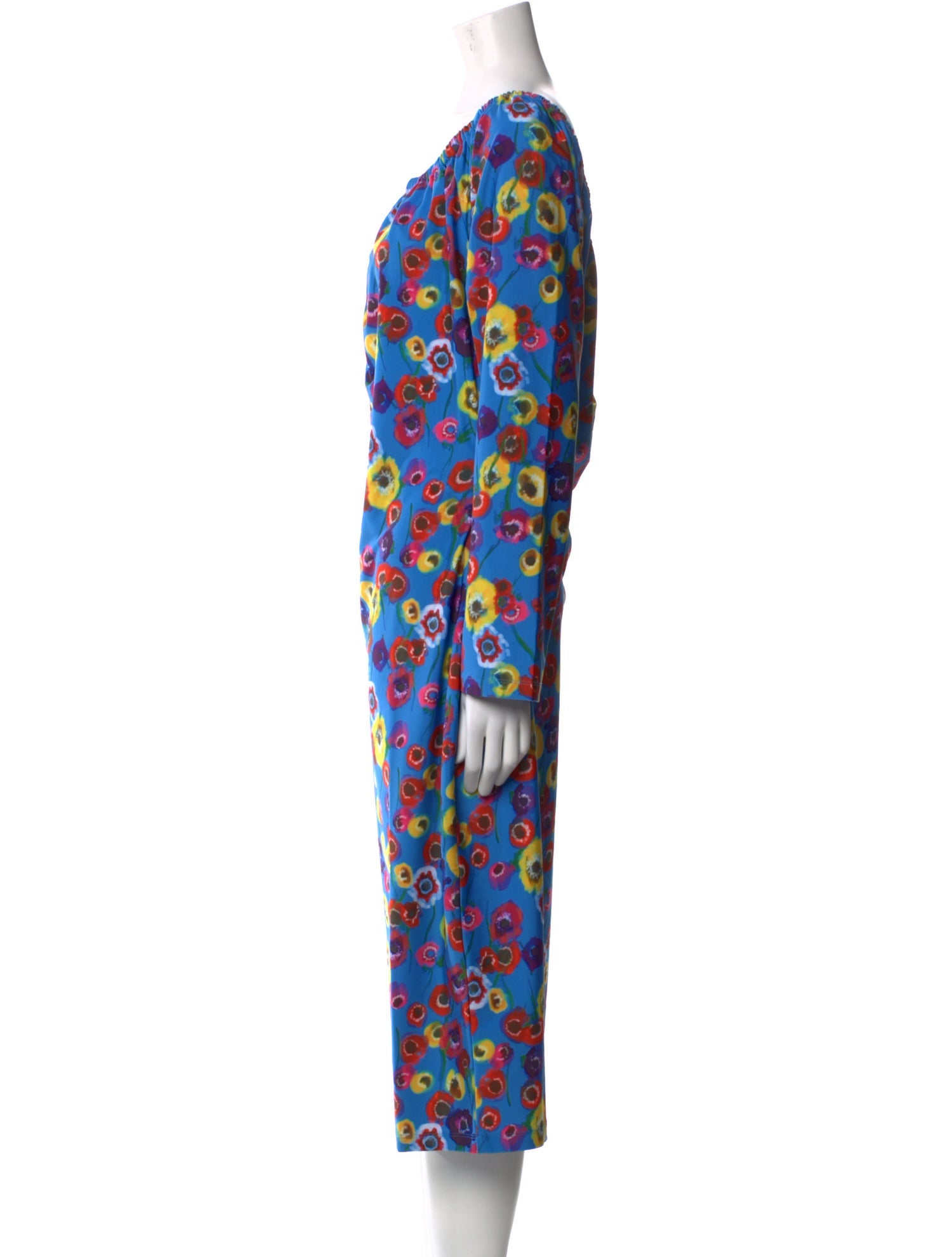 Jonathan Cohen Printed Midi Length Dress w/ Tags