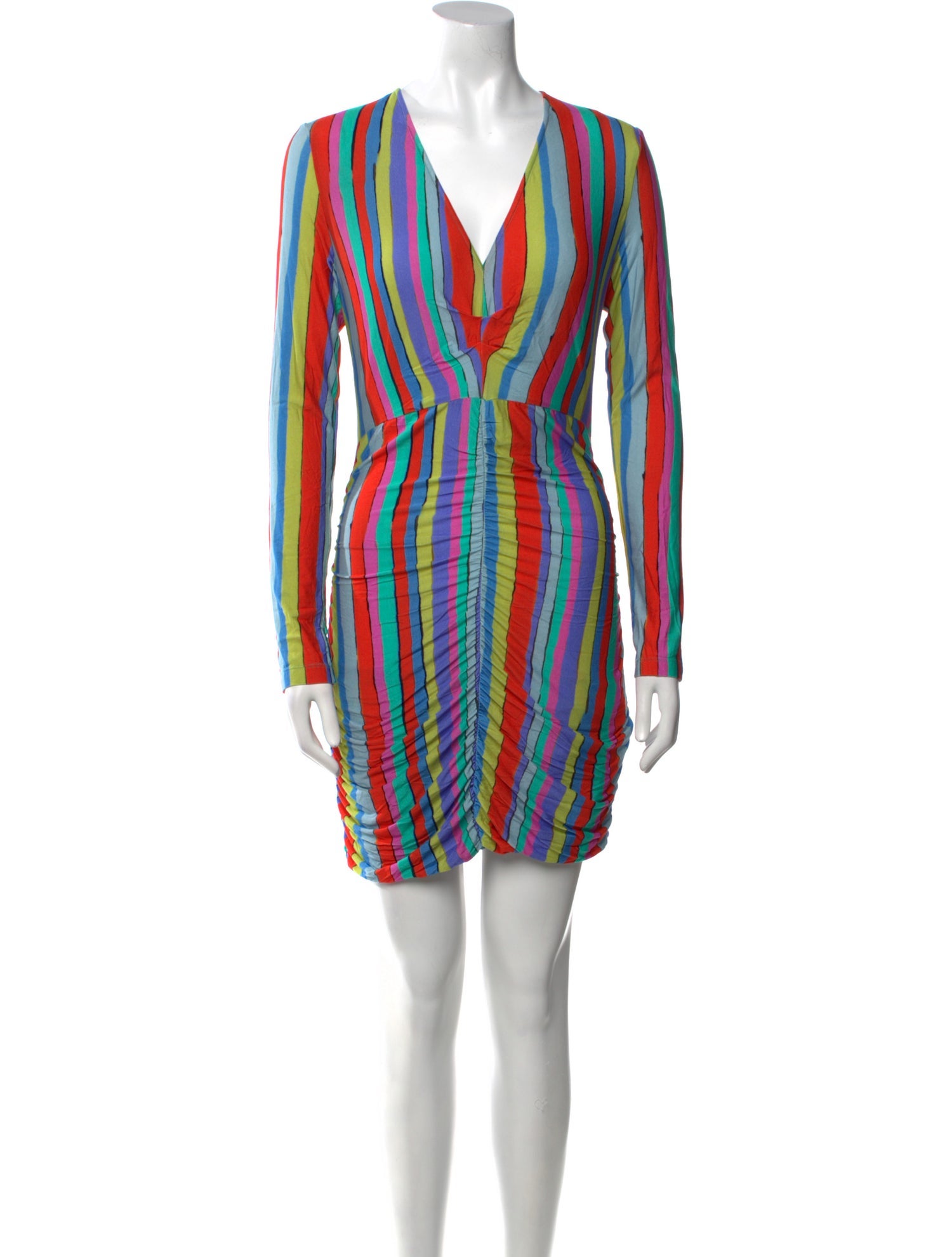 Jonathan Cohen Striped Midi Length Dress w/ Tags
