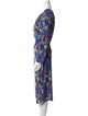 Jonathan Cohen Printed Midi Length Dress