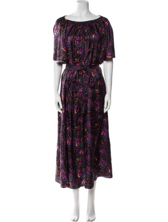 Jonathan Cohen Silk Long Dress