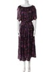 Jonathan Cohen Silk Long Dress