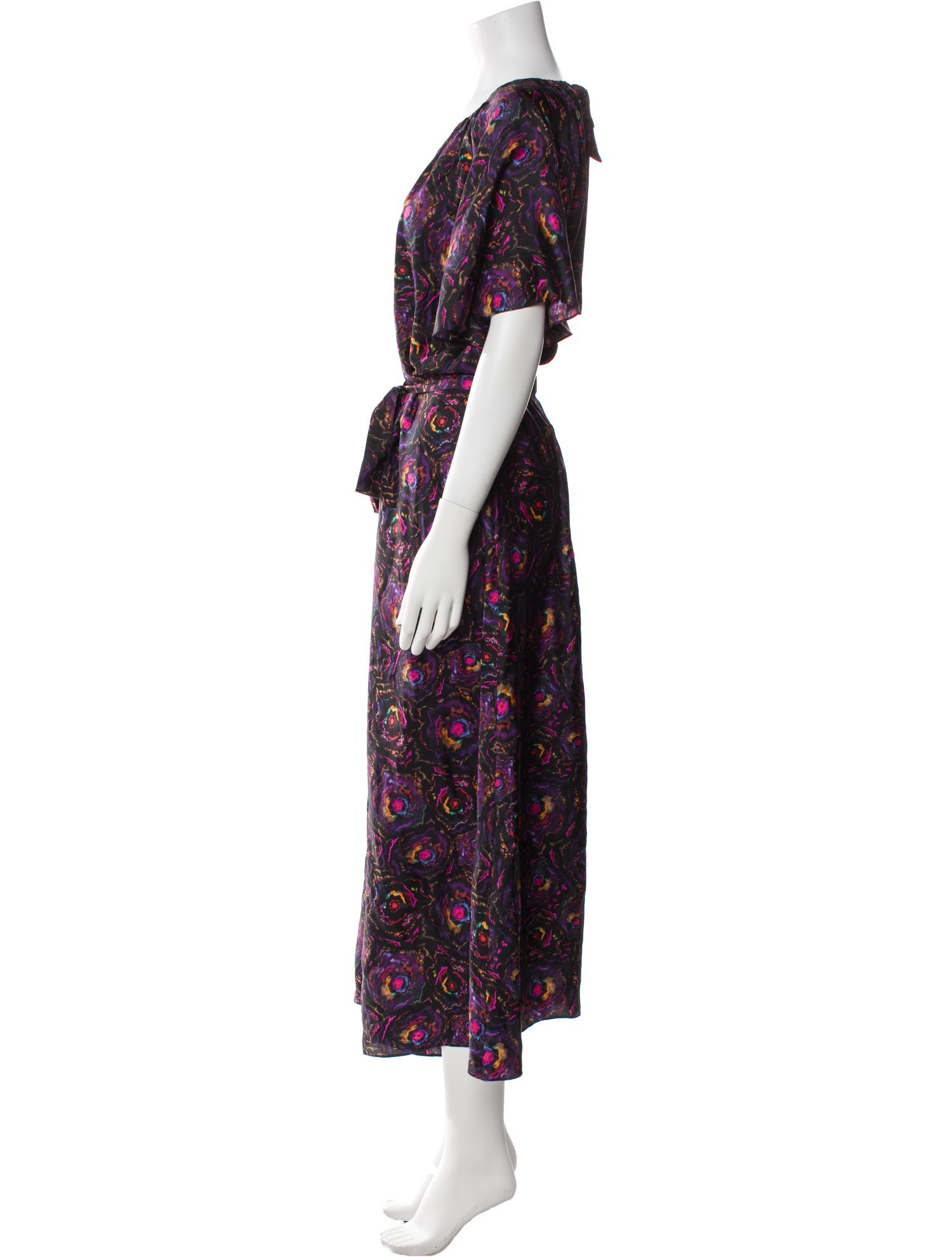 Jonathan Cohen Silk Long Dress