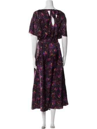 Jonathan Cohen Silk Long Dress
