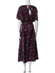Jonathan Cohen Silk Long Dress