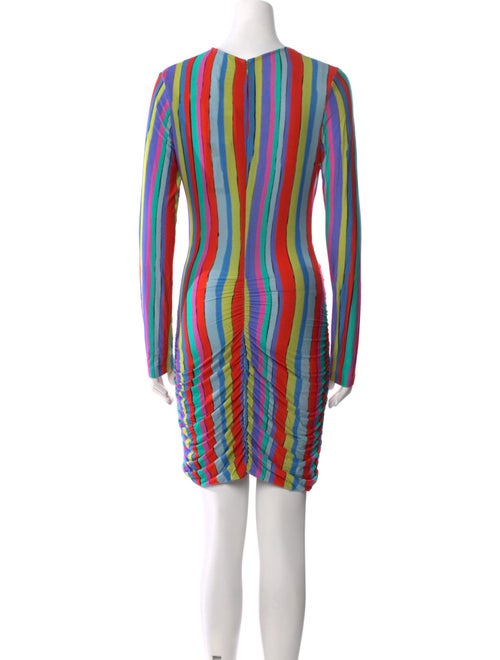 Jonathan Cohen Striped Knee-Length Dress