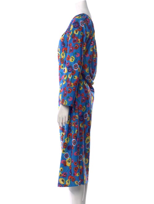 Jonathan Cohen Printed Midi Length Dress