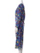 Jonathan Cohen Printed Midi Length Dress