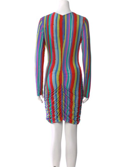 Jonathan Cohen Striped Knee-Length Dress