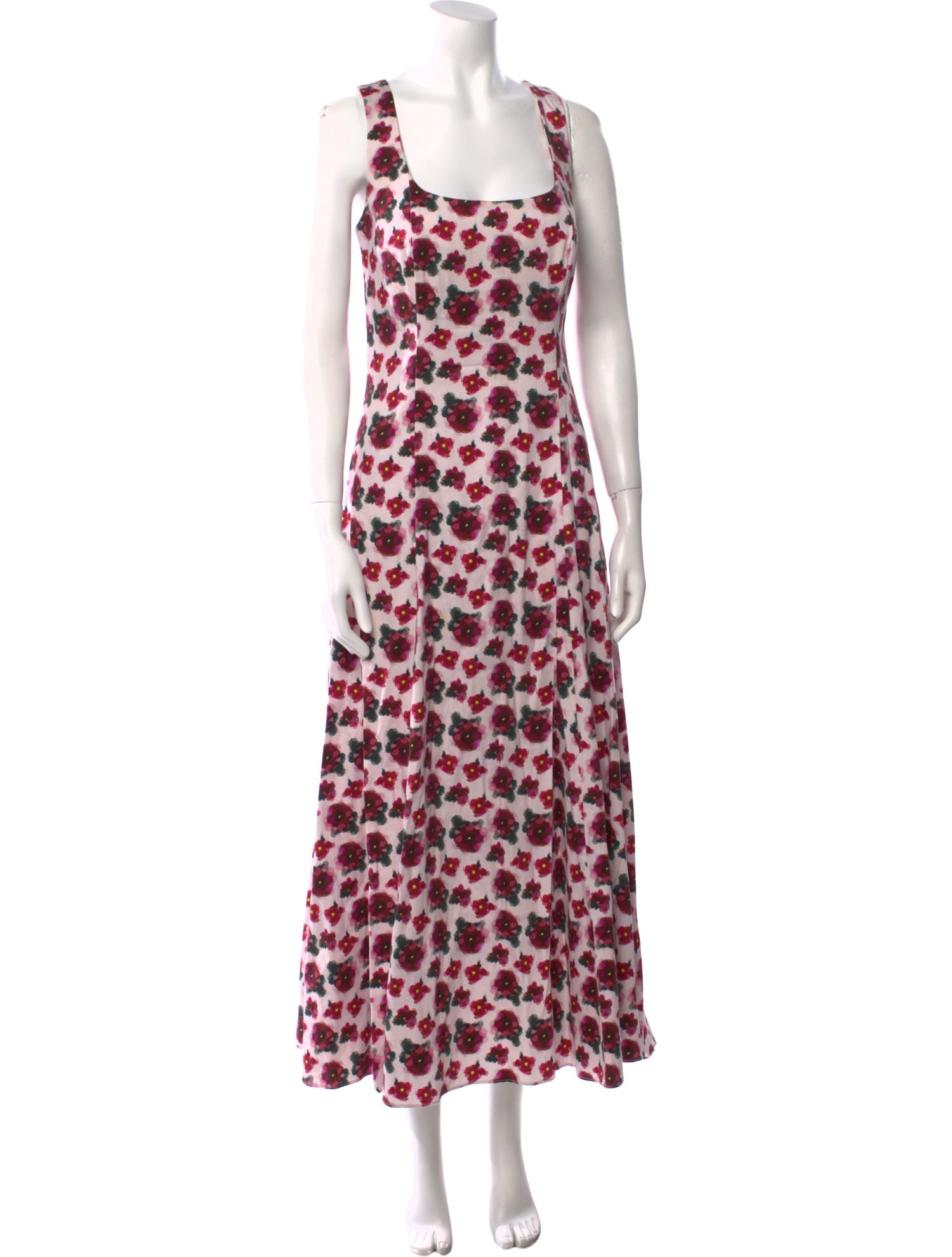 Jonathan Cohen Animal Print Long Dress