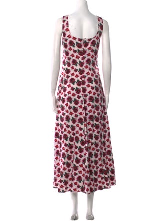 Jonathan Cohen Animal Print Long Dress