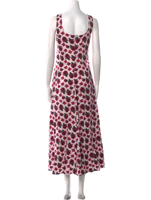 Jonathan Cohen Animal Print Long Dress