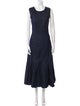 Jonathan Cohen Scoop Neck Long Dress
