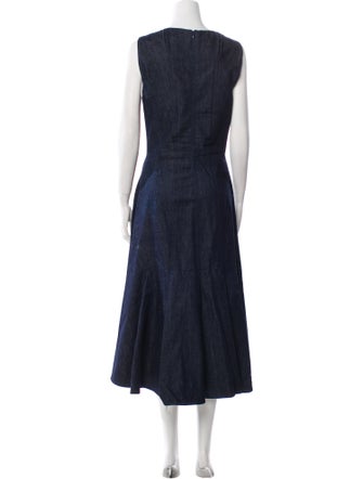 Jonathan Cohen Scoop Neck Long Dress